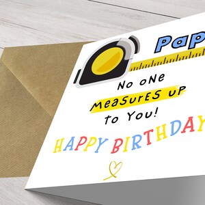 Funny Heartfelt Birthday Wishes for Papi - Handcrafted Card with Love, Minimalist Birthday Card For Papi