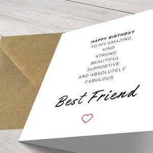 Des moments de joie vous attendent : carte d'anniversaire meilleur ami : salutations attentionnées pour votre meilleur ami et votre ami