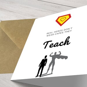 Carte de remerciement sincère pour professeur - voeux d'appréciation pour les assistants pédagogiques, les éducateurs, les héros de l'école et de la classe