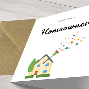 Affascinante biglietto personalizzato per la nuova casa: commovente ricordo per le celebrazioni di inaugurazione della casa