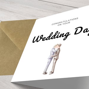 Cherish Moments Glückwunschkarte zum Hochzeitstag - Eleganter handgemachter Gruß für das glückliche Paar