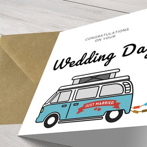 Momenti preziosi: biglietto di auguri con congratulazioni per il giorno delle nozze - Elegante biglietto di auguri fatto a mano per la coppia felice