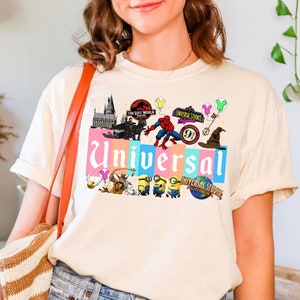 Comfort Colors® Universal Studios Unisex T Shirt, Disney Trip Shirt, Disney World Shirt, Universal Studios Shirt, Disney Vacation Shirt