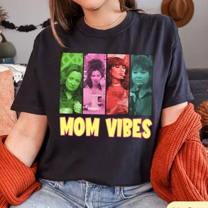 Comfort Colors 90s Mom Vibes Shirt, Funny Mom Shirt, Cool Mom Gifts