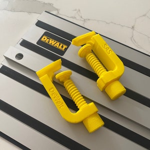 DeWalt Track Saw Guide Rail G-Clamp All-In-one (PK-2) Complete!