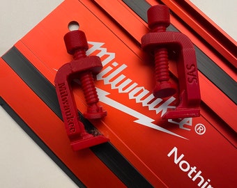 Milwaukee Track Saw Guide Rail G-Clamp All-In-one (PK-2) Complete!