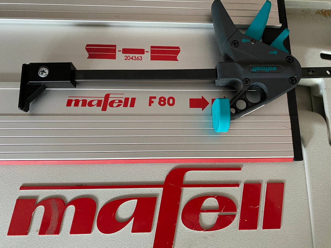 Mafell / Bosch Track Saw FSN Guide Rail Clamp Feet Adaptor for Quick Clamp Includes 2 Adaptors