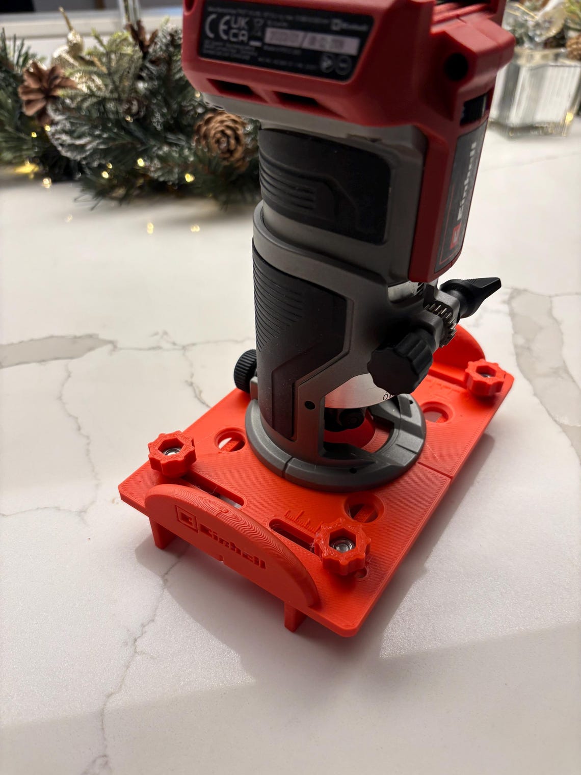 Einhell TP-ET 18 Router Base Jig for Making Mortises / Slot Mortises ...