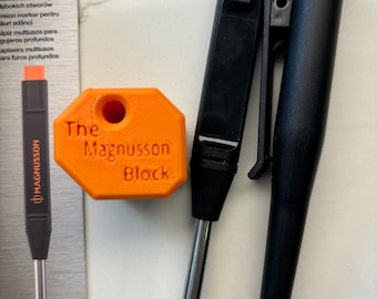 Narzędzie do rysowania blokiem z otworem 6 mm do ołówków Magnusson Blok Magnusson