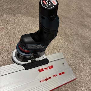 Bosch Router GKF 12V-8 Guide Rail Adapter for Mafell guide rail