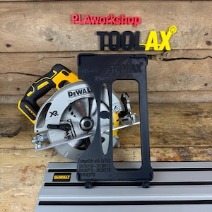 Dewalt DCS570 DWE575 DCS575 DCS578 DCS573 丸鋸用アダプタベース/プレート（Dewaltガイドレールに適合）