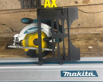 TOOLAX Adaptor to Cut Perfect 45 & 90 degree Angles made for Makita Circular Saw DSS610 / DSS611 – Compatible with Makita Guide Rails