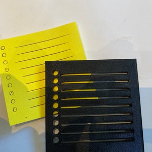 Sticky Note / Post IT To Do Liste Notizschablone Checkliste Organizer Tick Ankreuzkästchen