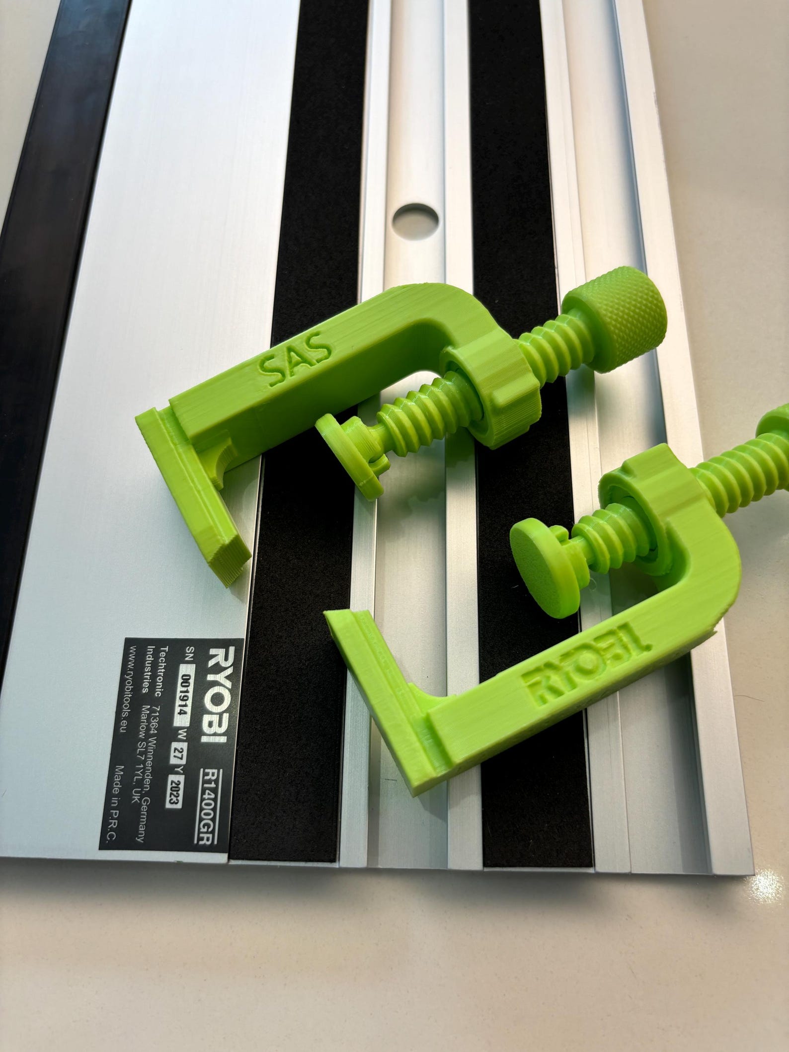 Ryobi Track Saw Guide Rail G-clamp All-in-one (PK-2) Complete! - Etsy