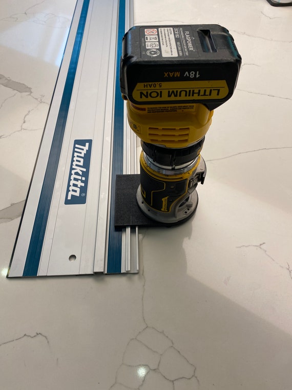 Dewalt DCW600 DWP601 Plunge Base Guide Rail Adaptor to Makita Guide Track Etsy Australia