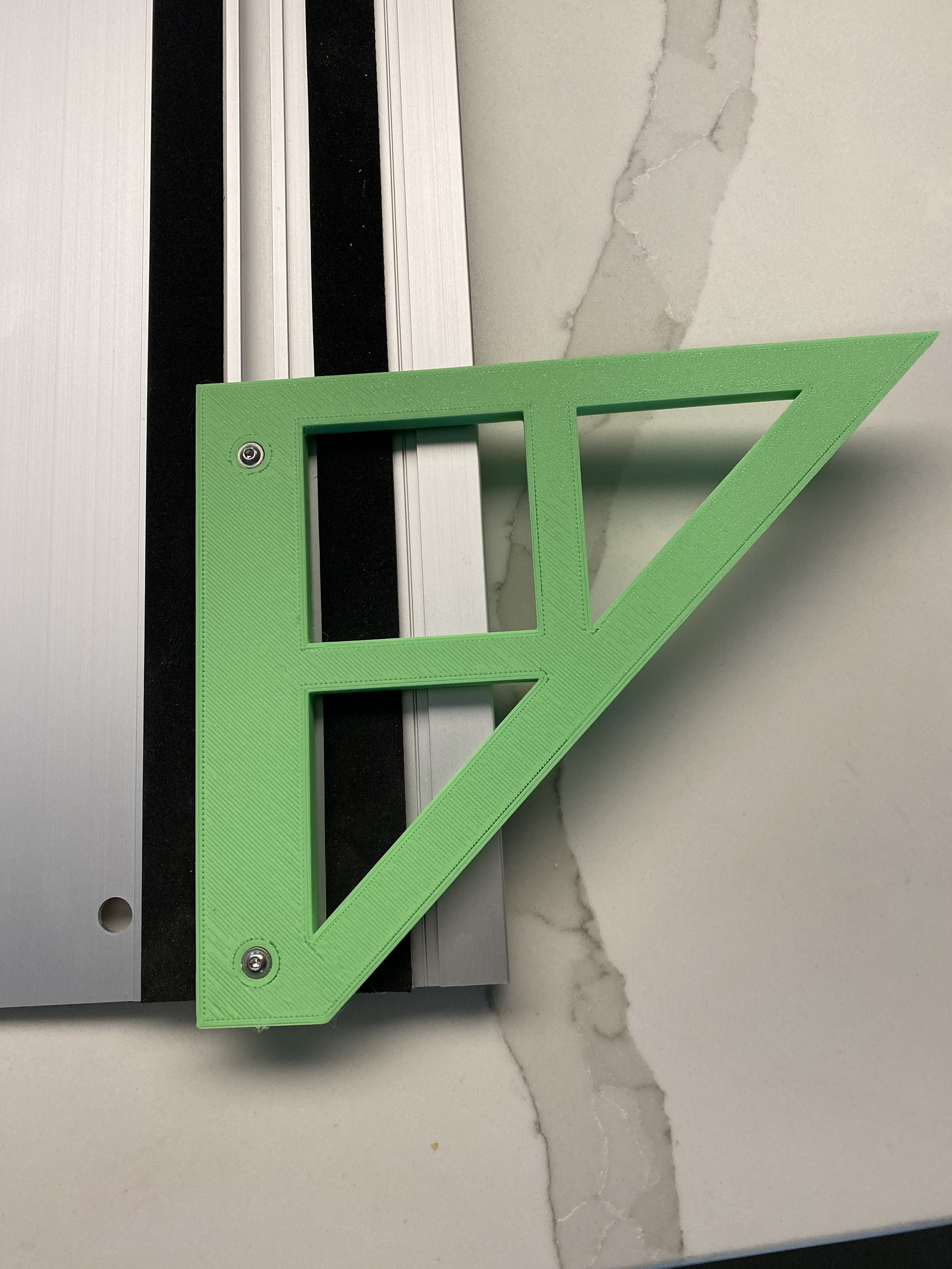 Large Angle Bevel Rail Guide With 45 & 90 Degree Stops to Fit Festool ...