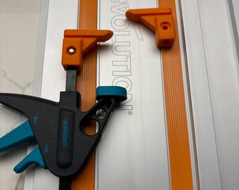 Evolution track Saw FSN guide rail clamp feet - (PK2) to fit Wolfcraft clamp