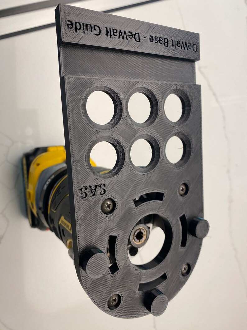 Dewalt Router DCW600 DWP611 Plunge Base Guide Rail Adapter for Dewalt ...