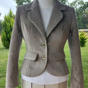 Jacket Navy corner pattern main image 0
