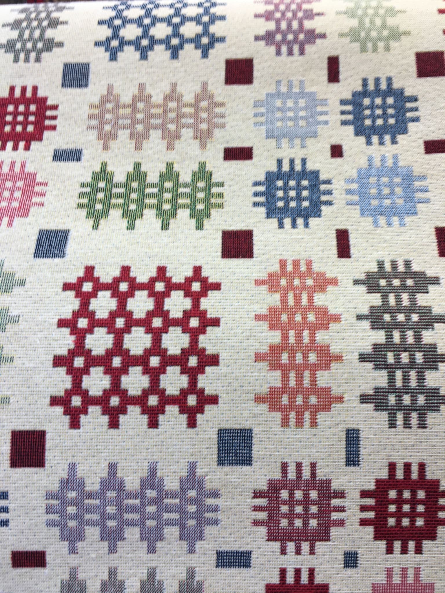 WELSH BLANKET Curtains Upholstery Cotton Mix Tapestry Fabric Etsy UK