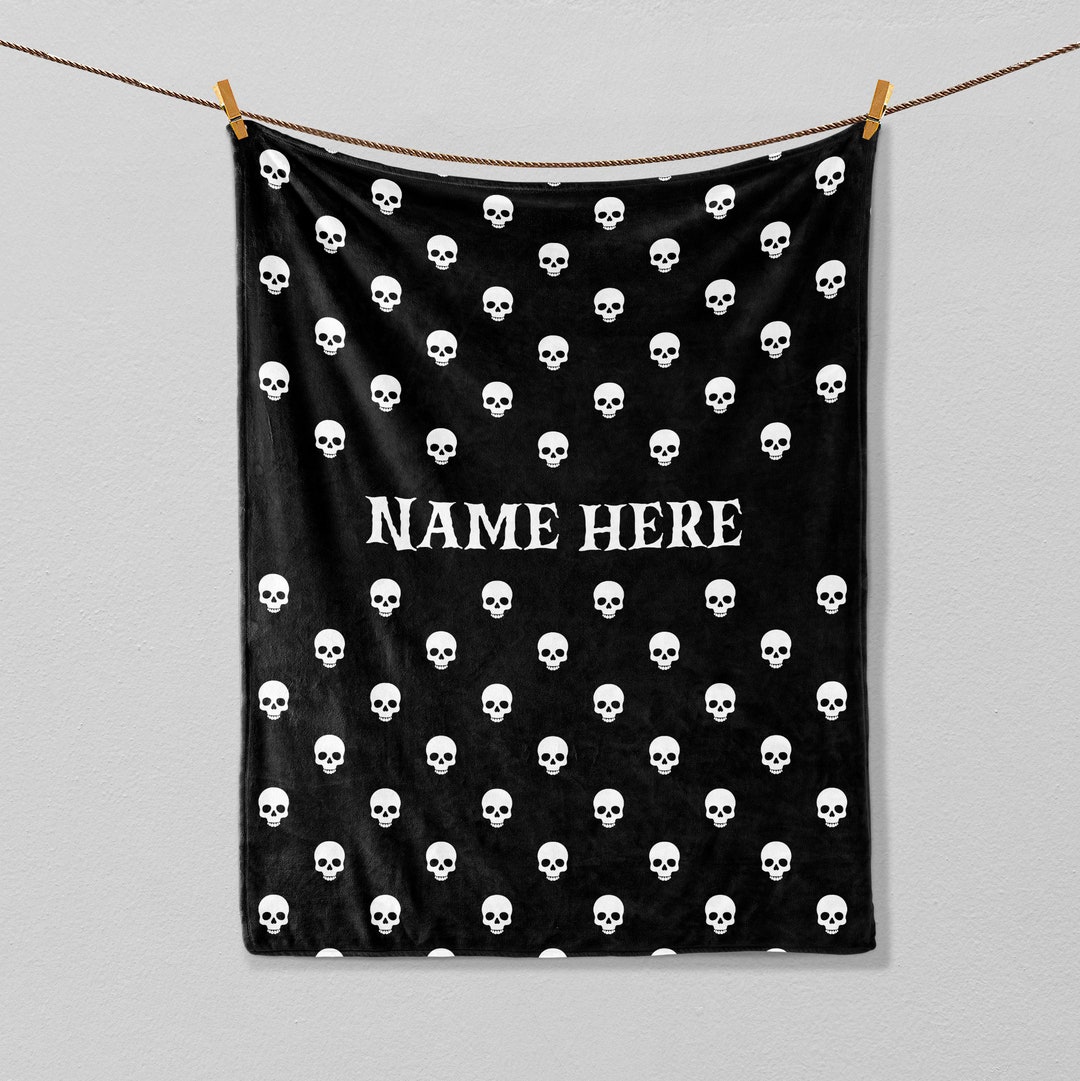 Bohemian Skull Quilted Blanket NCU0TL1900