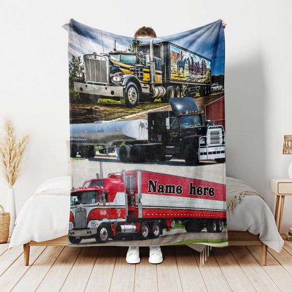 Peterbilt Fleece Blanket Etsy