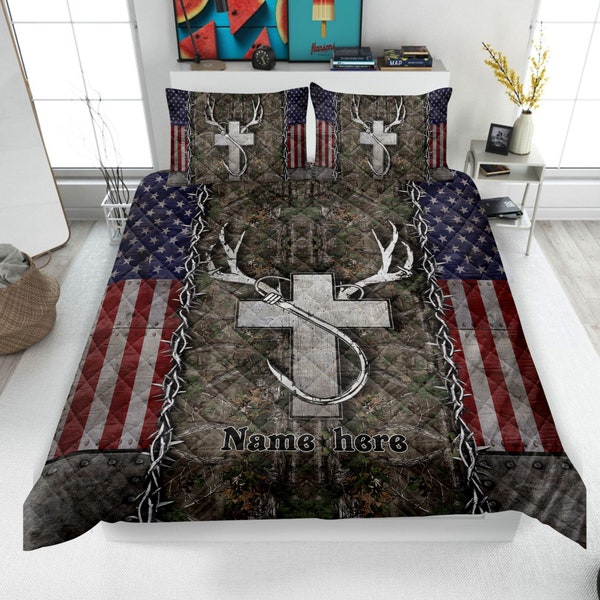 Hunting Bedding Etsy