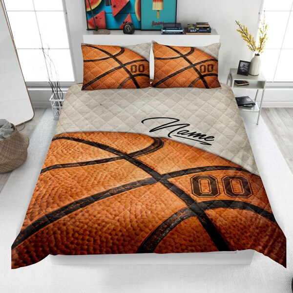 Basketball Bedding Etsy