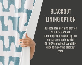 Add blackout lining to your curtains.