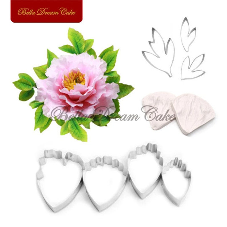 Gladiolus Flower Silicone Veiner Mold - Fondant Cake Decorating Tool, DIY Chocolate & Candy Mold (ZG28-AA870)