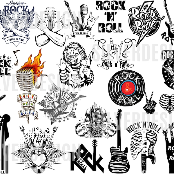 Rock and Roll - Etsy