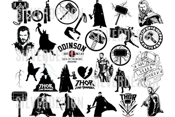 Thunder Marvel Png Bundle, Super Heroes Png Bundle