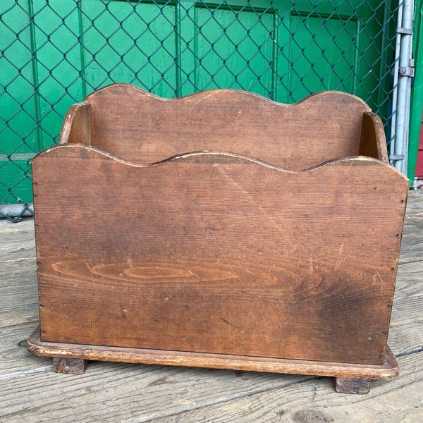 Vintage Magazine Rack Etsy