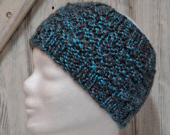 Headband made of hand-spun wool