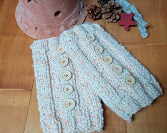 Cuffs, leg cuffs, warm cuffs, wool cuffs