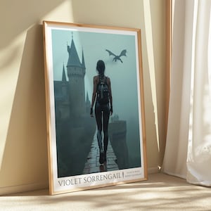 Violet Sorrengail Fourth Wing Print • Riders Quadrant • Digital Posters • Book Quotes Art Print Posters • Bookish Posters • Rebecca Yarros