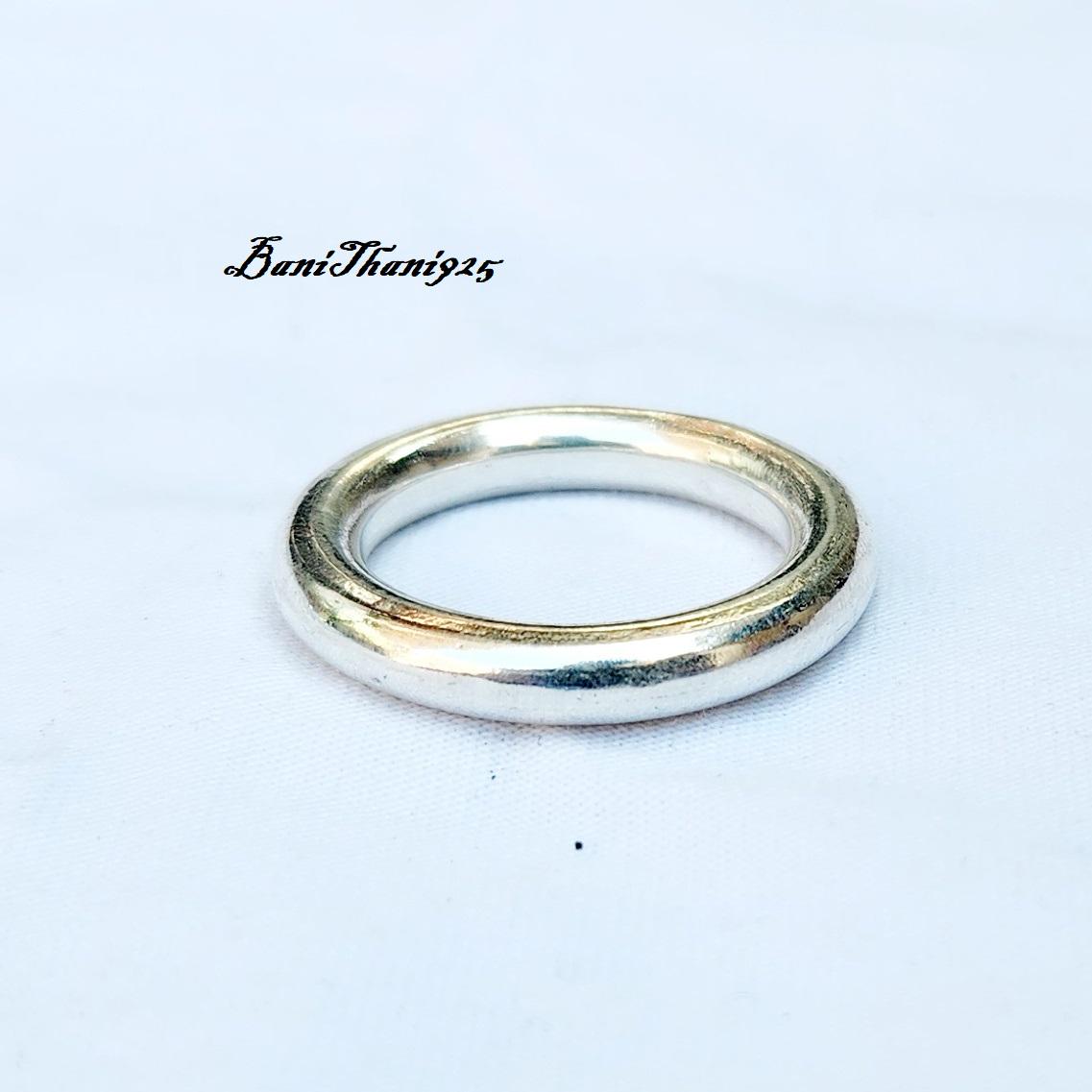 Solid 925 Sterling Silver Band, Handmade Statement Band