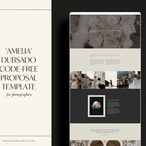 Dubsado Proposal Template for Photographers