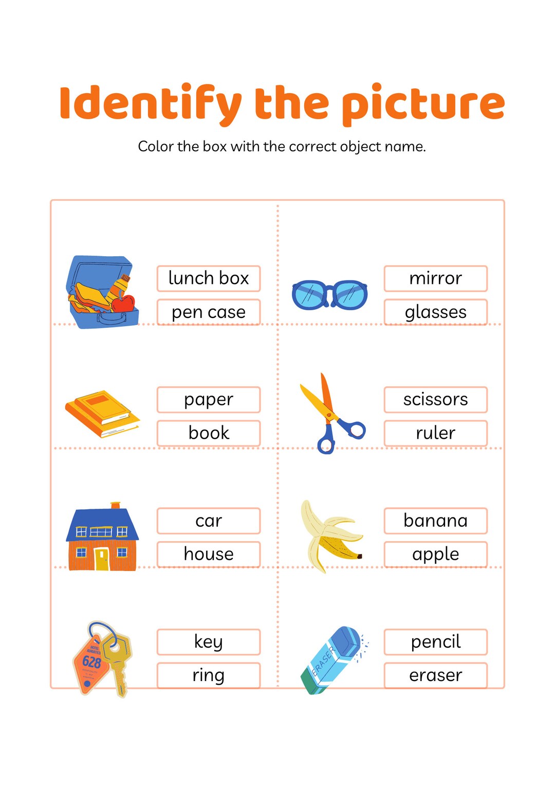 Printable Worksheets for Childen/kids - Etsy
