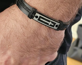 Bracciale Uomo Gioielli Sagapò Indie Sin11 Croce - Foto 12