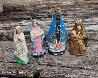 聖母マリアと幼子の小さな像 - Etsy 日本