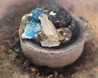 30gr Maghrebi “Blue Protection” Incense Blend • Moroccan & Tunisian Resin Mix • For Charcoal Burner