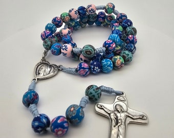 Rosario con grano pietra turchese Rosari | vendita online Semprini