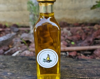 Straight from the Galilee mountains, locally produced olive oil, a small and special souvenir from the Holy Land.