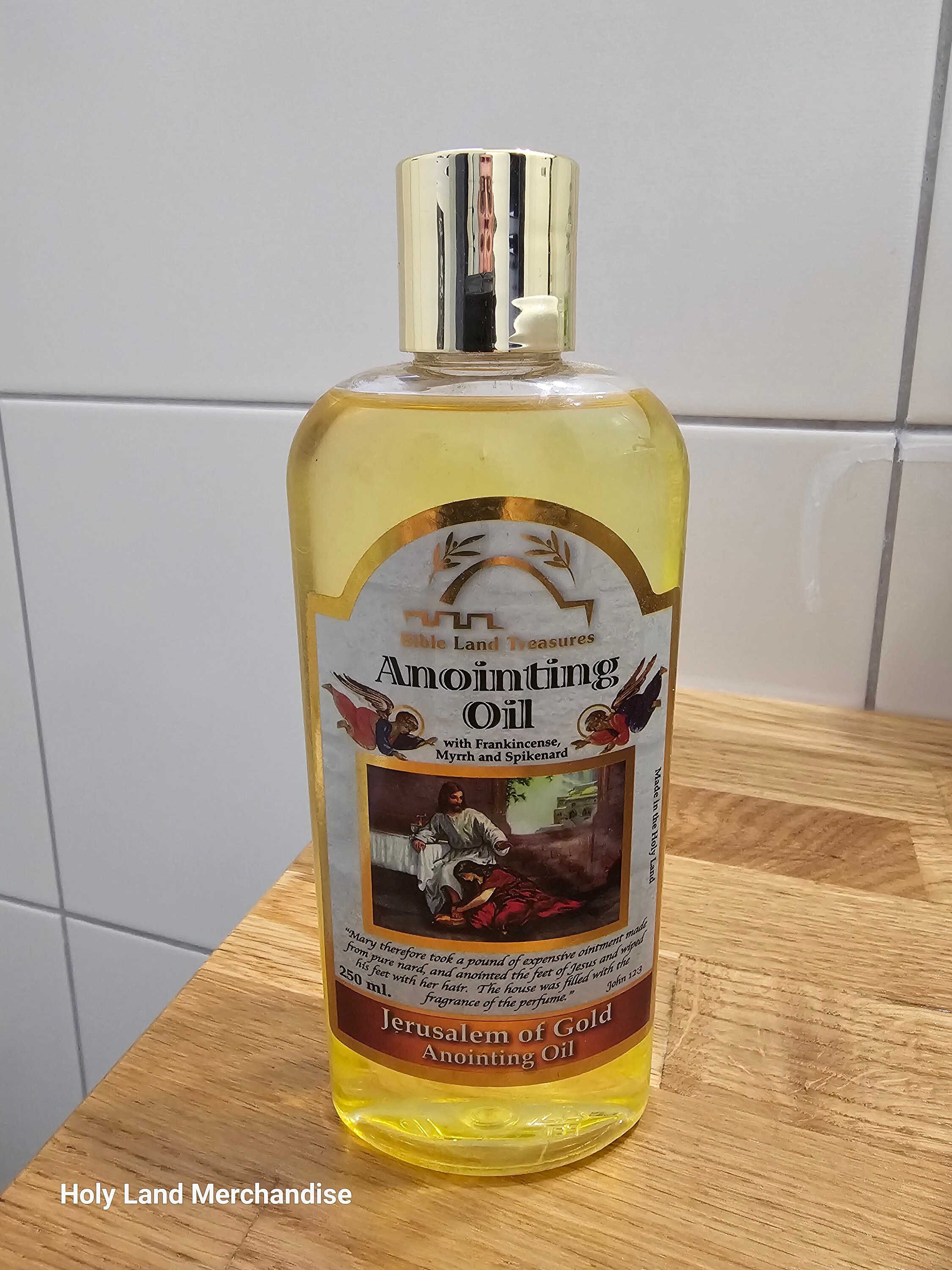 Weihrauch Myrrhe & Spikenard Salböl – 60 Ml, Handgemacht In Israel Mit Olivenöl & ätherischen Ölen