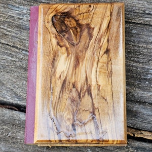 personal engraved bible Holy land hand made Pocket Bible Olive wood binding