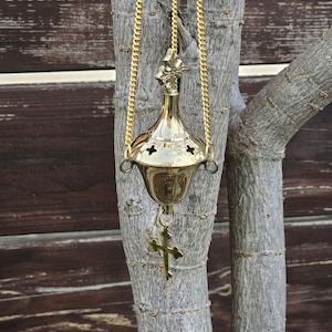 Christian Incense burner from the Holy Land The burner comes with 50 gram of incense