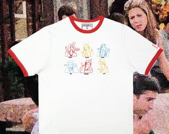 op vrienden geïnspireerd T-shirt / 2 kleuropties