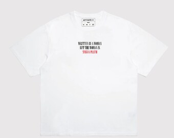 written by sylvia plath t-shirt