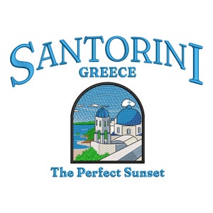 Santorini Greece Punch Needle Embroidery Kit, Starter Kit, Beginner Kit,  Embroidery Kit, Diy Kit, Punch Embroidery Diy Kit, Gift for Her 